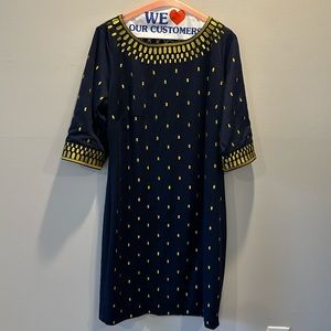 NWOT Gretchen Scott 1/2 sleeve dress